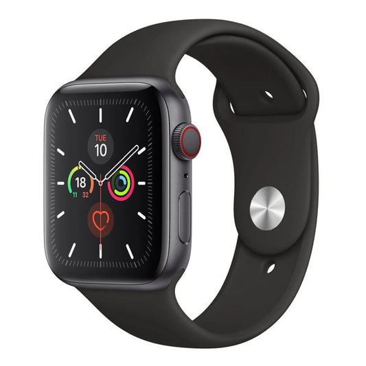 Apple Watch Silikon Sport Band - Svart Wrist Sweden