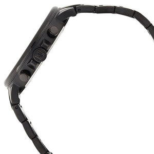 Tommy Hilfiger Daniel 1710414 herrklocka med svart stålarmband och svart boett, visad framifrån.