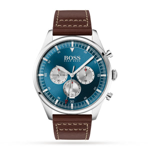 Produktbild av Hugo Boss 1513709, Pioneer herrklocka med 44 mm boett.