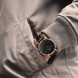 Produktbild av Daniel Wellington DW00100128, Classic York herrklocka med 40 mm boett.