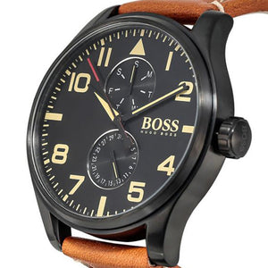 Produktbild av Hugo Boss 1513082, Aeroliner herrklocka med 50 mm boett.