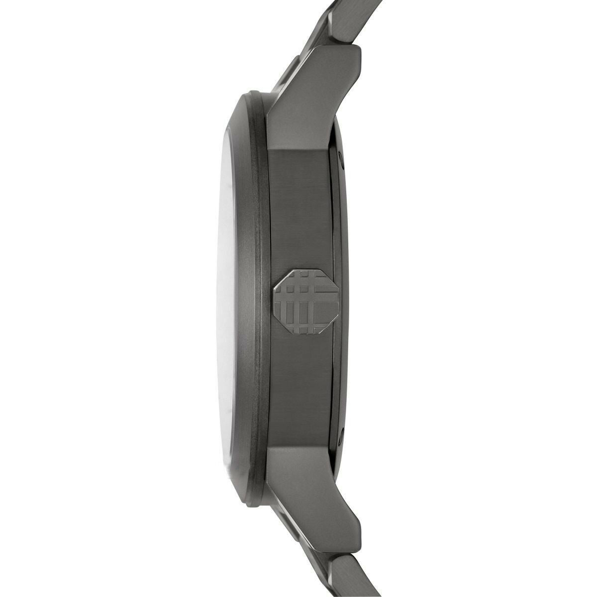 Burberry BU9902 The City Gunmetal Dial Steel Men's Watch Burberry