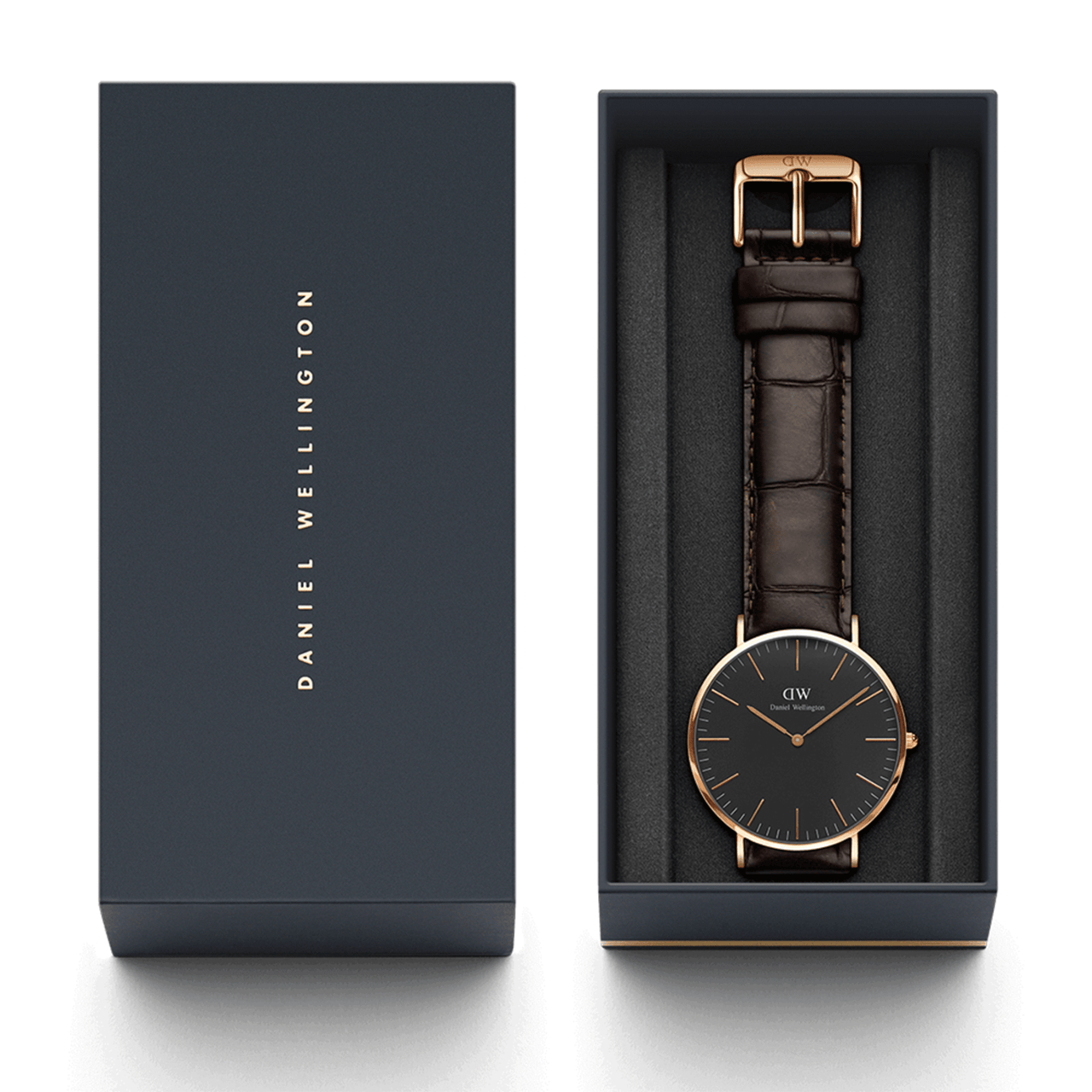 Produktbild av Daniel Wellington DW00100128, Classic York herrklocka med 40 mm boett.
