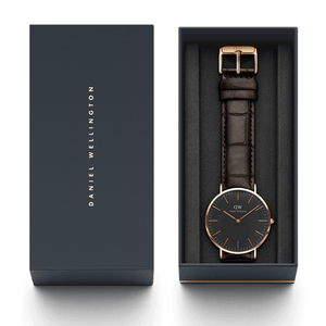 Produktbild av Daniel Wellington DW00100128, Classic York herrklocka med 40 mm boett.