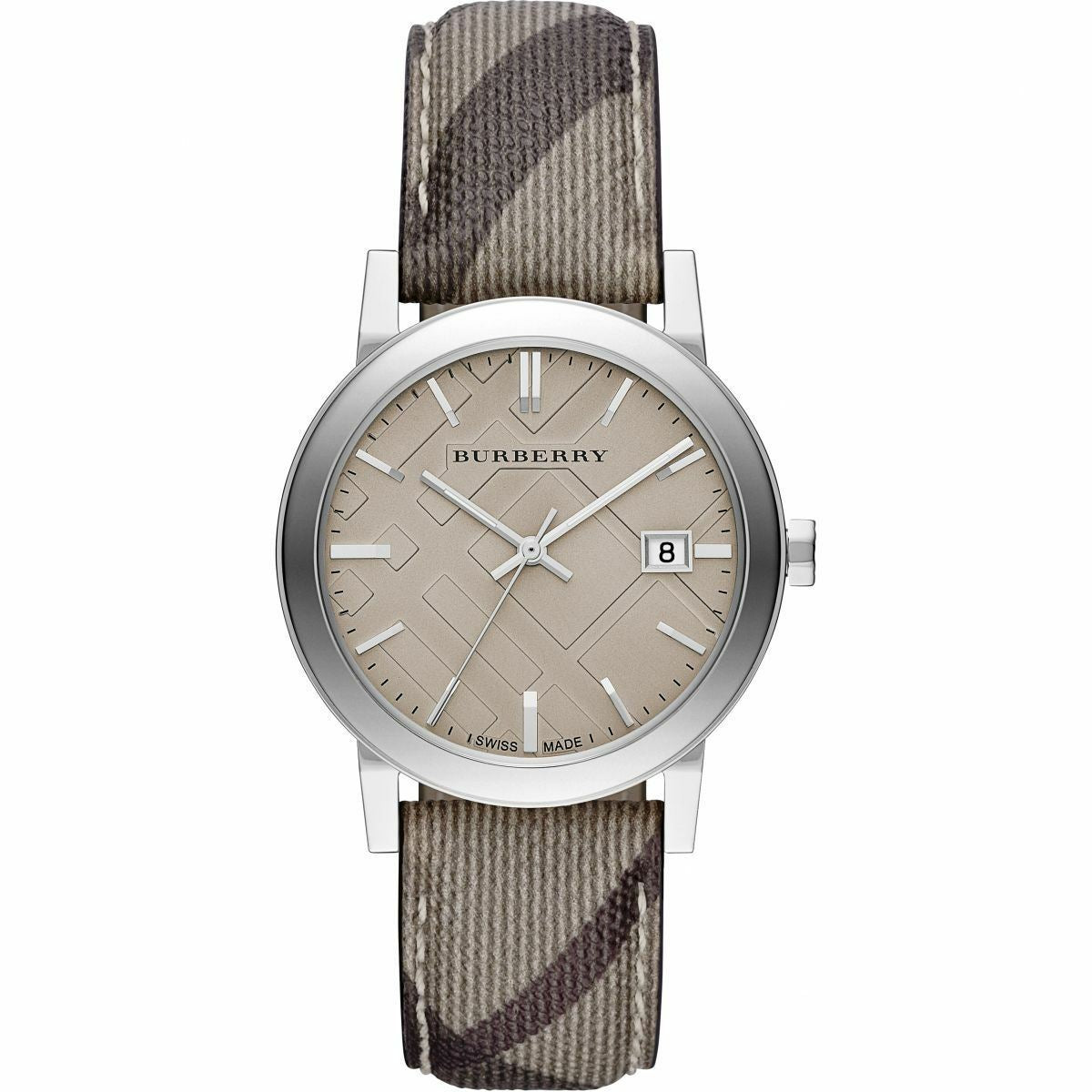 Burberry BU9029 The City Smoke Check Women's Watch Burberry