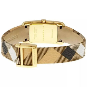 Burberry BU9509 Pioneer Gold Dial Gold Ion-plated Women's Watch Burberry