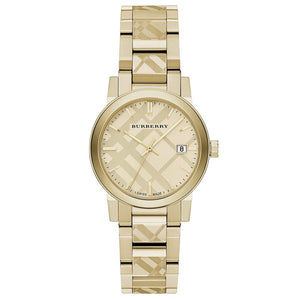 Burberry BU9145 The City Gold-Tone Women's Watch Burberry