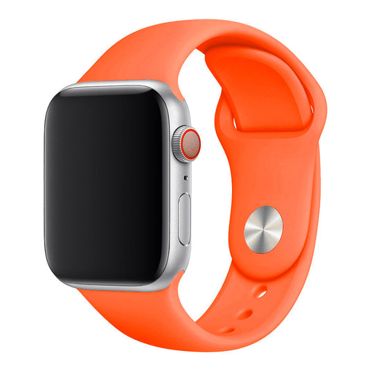Apple Watch Silikon Sport Band - Orange Wrist Sweden