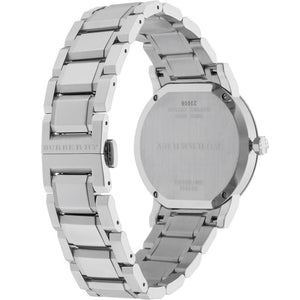 Burberry BU9000 Silver Dial Stainless Steel Unisex Watch Burberry