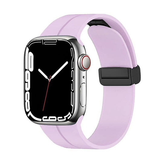Apple Watch Nifty Line On Silikon Armband - Lila Wrist Sweden