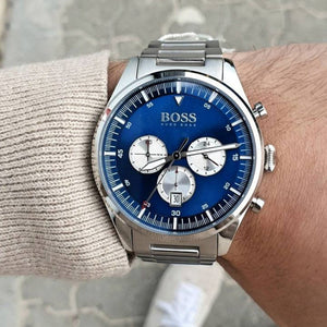 Produktbild av Hugo Boss 1513713, Pioneer herrklocka med 43 mm boett.