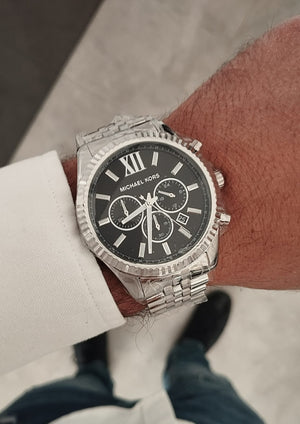 Michael Kors MK8602 - Lexington Svart WRIST SWEDEN