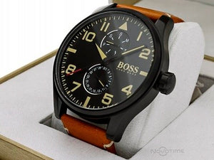 Produktbild av Hugo Boss 1513082, Aeroliner herrklocka med 50 mm boett.