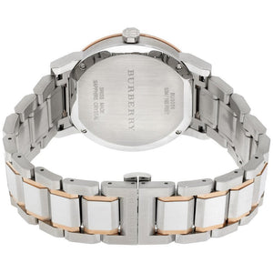 Burberry BU9006 Silver Dial Two-Tone Stainless Steel Unisex Watch Burberry