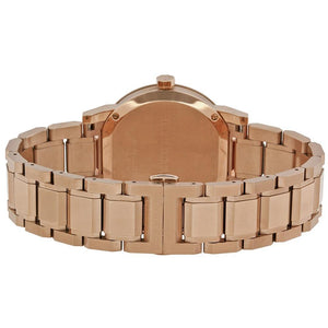 Burberry BU9034 Rose Dial Rose Gold-Tone Women's Watch Burberry