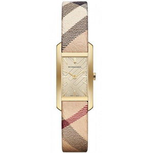 Burberry BU9509 Pioneer Gold Dial Gold Ion-plated Women's Watch Burberry