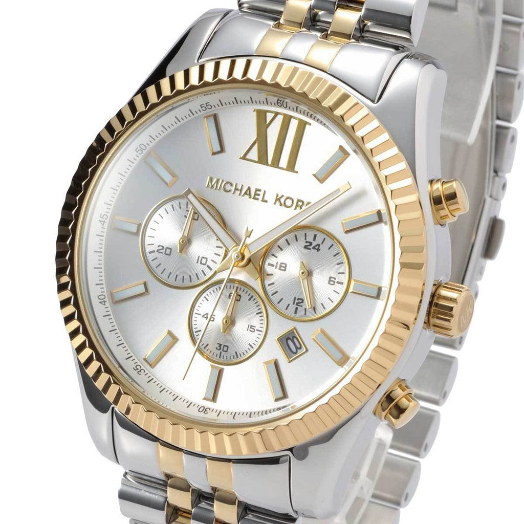 Michael Kors MK8344 - Herrklocka Guld/Silver WRIST SWEDEN