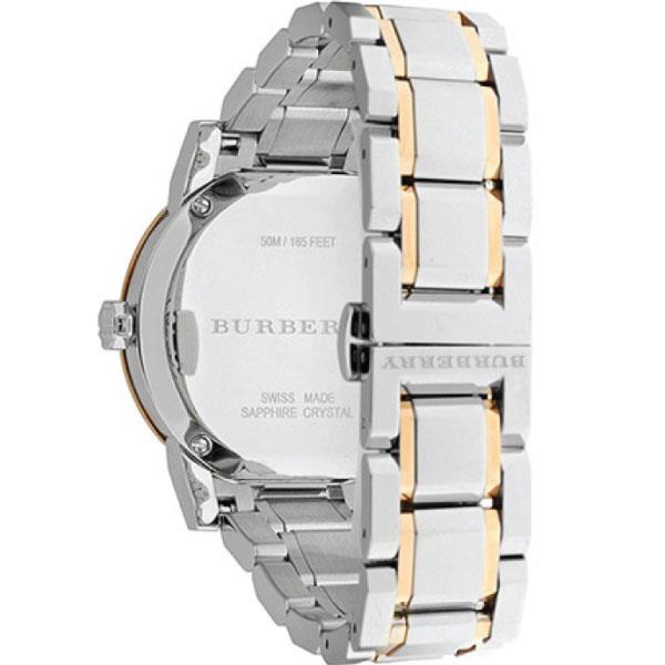 Burberry BU9127 Silver Dial Two-tone Ladies Watch Burberry