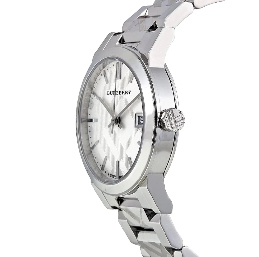 Burberry BU9750 City Chronograph Silver Dial Stainless Steel Women's Watch Burberry