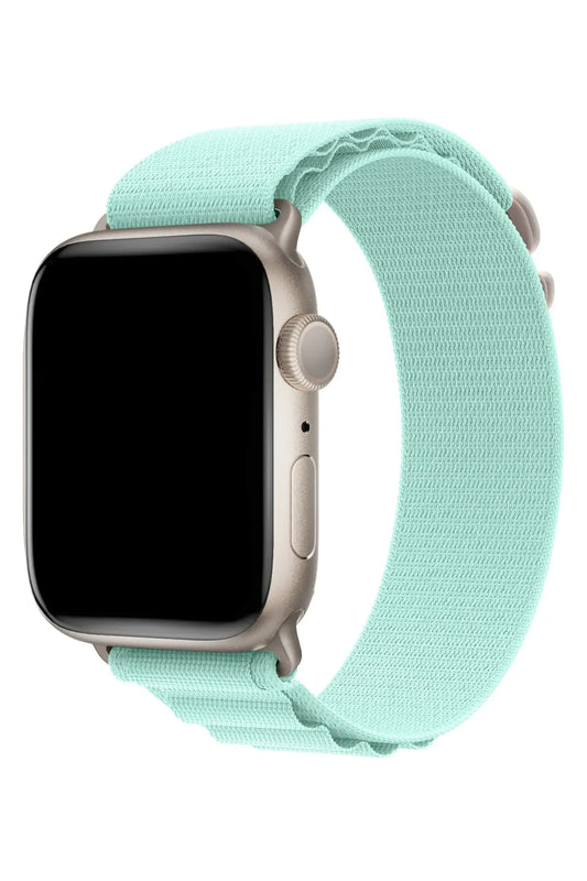 Apple Watch Alpine Loop Band - Mint Wrist Sweden