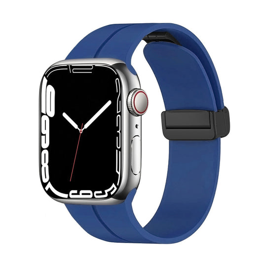 Apple Watch Nifty Line On Silikon Armband - Blå Wrist Sweden