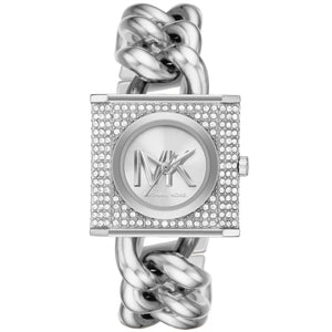 Produktbild av Michael Kors Damklocka MK4718 i silver.