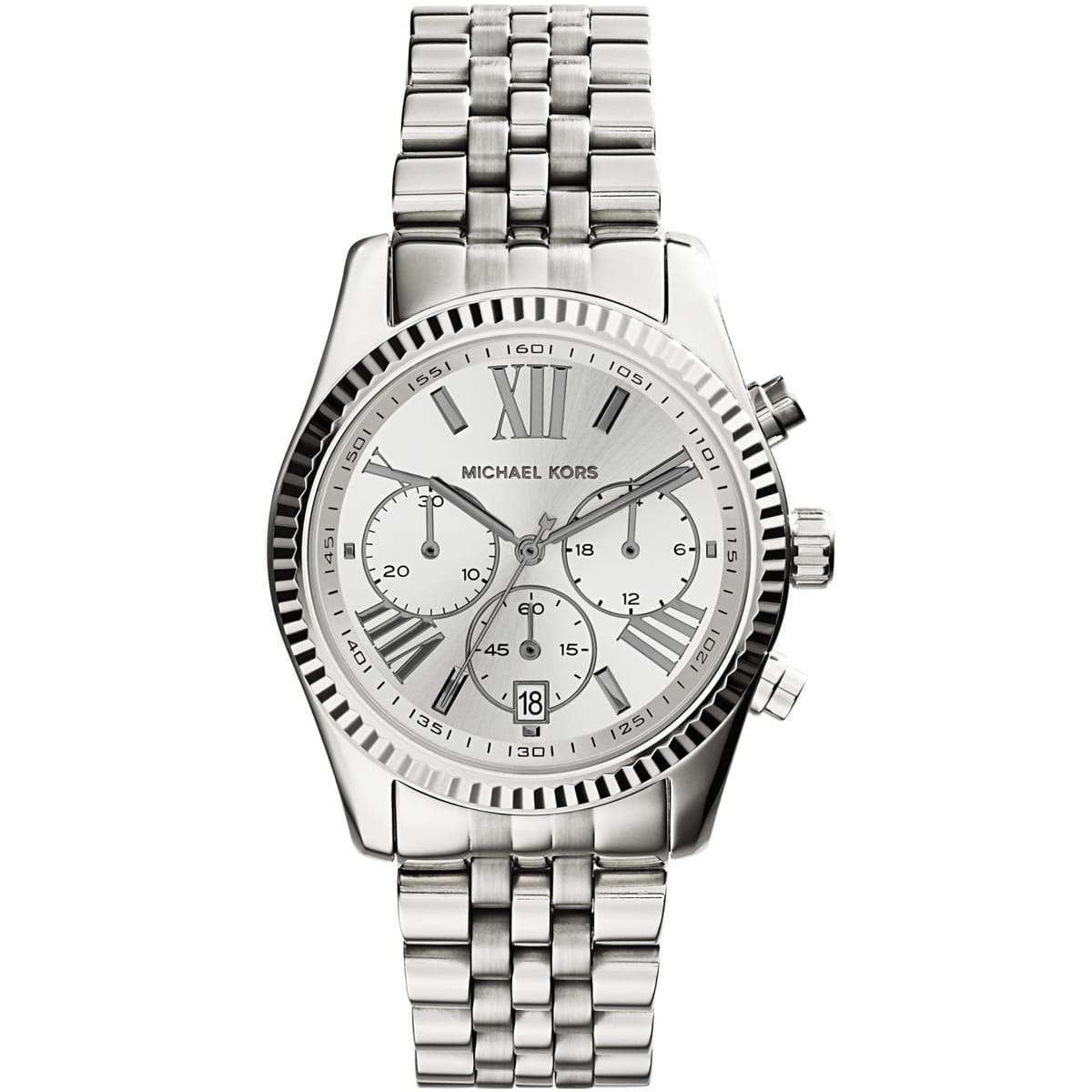 Produktbild av Michael Kors Lexington MK5555 i silver.