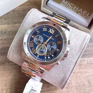 Michael Kors MK8437 - Brecken Silver/guld WRIST SWEDEN