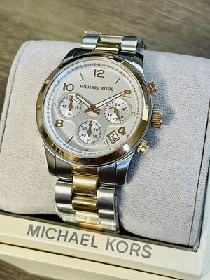 Michael Kors MK5315 - Runway Silver/Guld WRIST SWEDEN