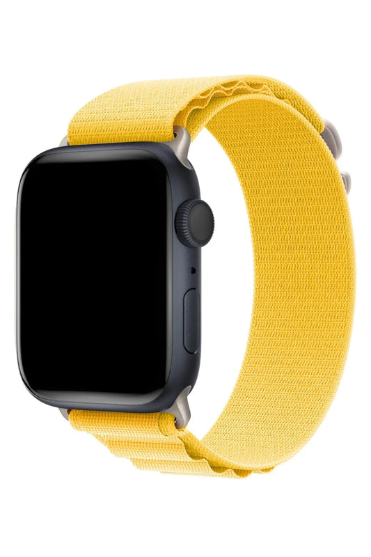 Apple Watch Alpine Loop Band - Gul Wrist Sweden