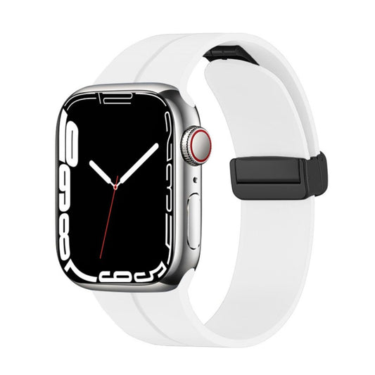 Apple Watch Nifty Line On Silikon Armband - Vit Wrist Sweden
