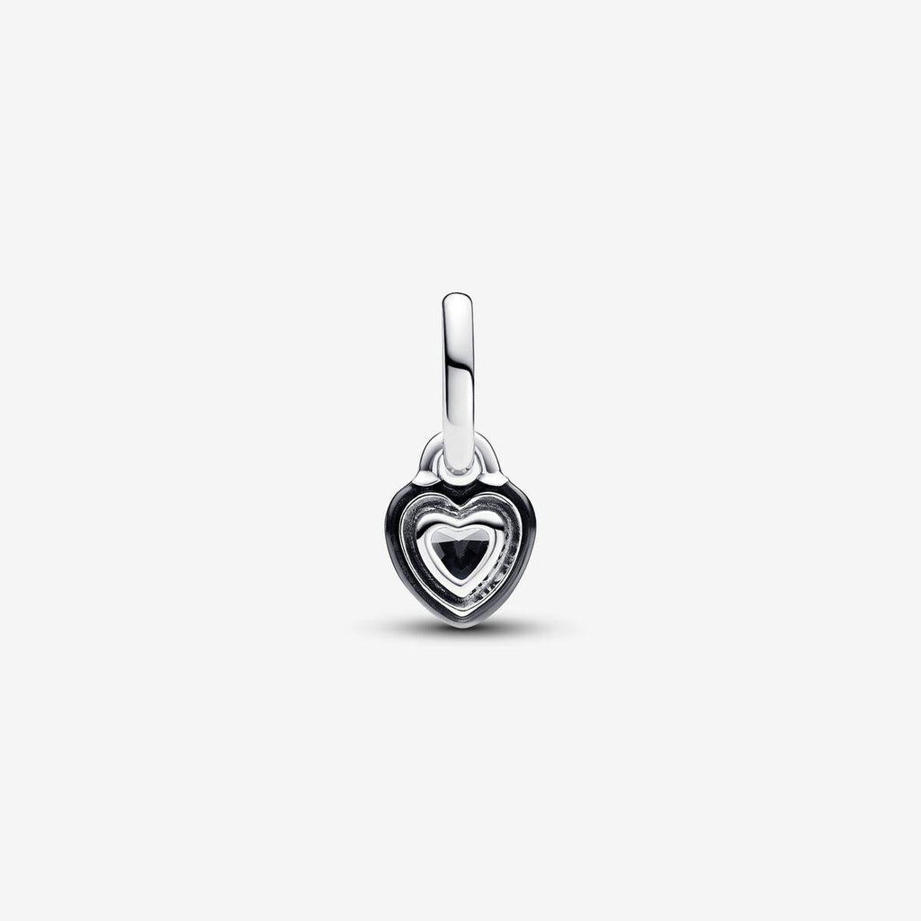 Pandora ME Black Chakra Heart Mini Dangle Charm WRIST SWEDEN