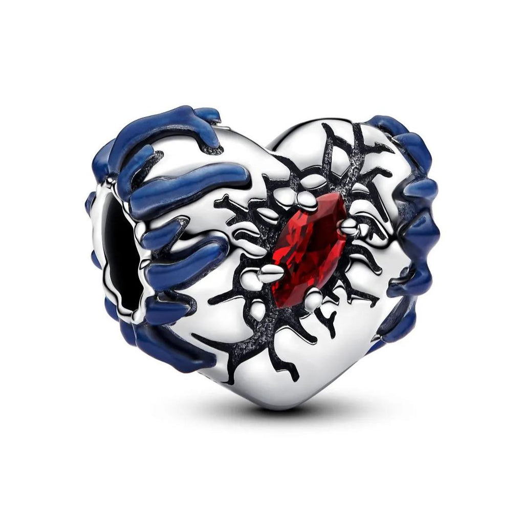 Pandora Stranger Things Glow-in-the-Dark Heart-Shaped Charm WRIST SWEDEN