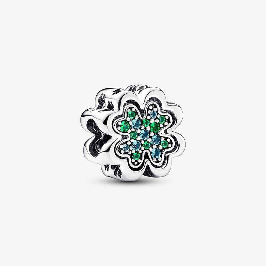 Pandora Splittable Four Leaf Clover Charm WRIST SWEDEN
