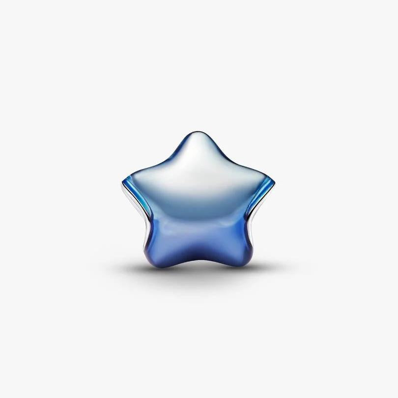 Blue Star Charm