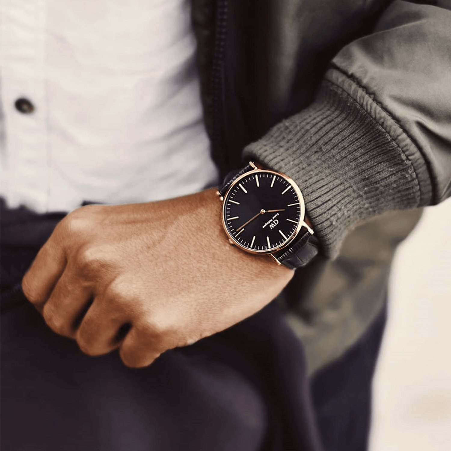 Produktbild av Daniel Wellington DW00100129, Classic Reading herrklocka med 40 mm boett.