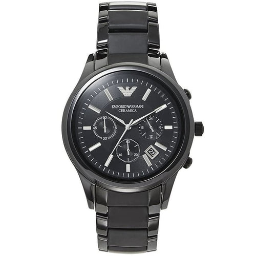 Produktbild av Emporio Armani Ceramica AR1452, herrklocka med Ø43 mm boett i keramik.