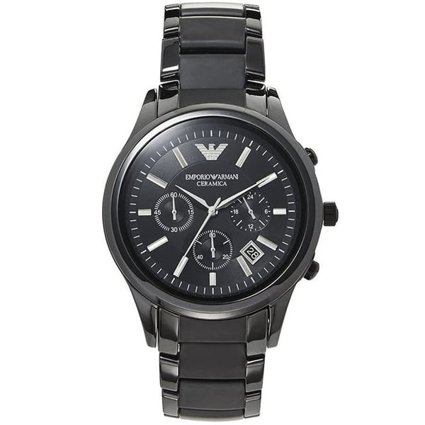 Produktbild av Emporio Armani Ceramica AR1452, herrklocka med Ø43 mm boett i keramik.