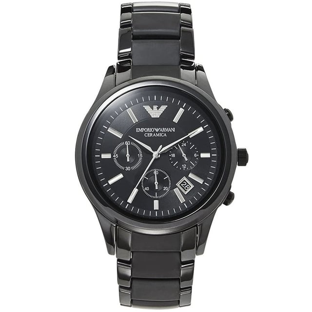 Produktbild av Emporio Armani Ceramica AR1452, herrklocka med Ø43 mm boett i keramik.