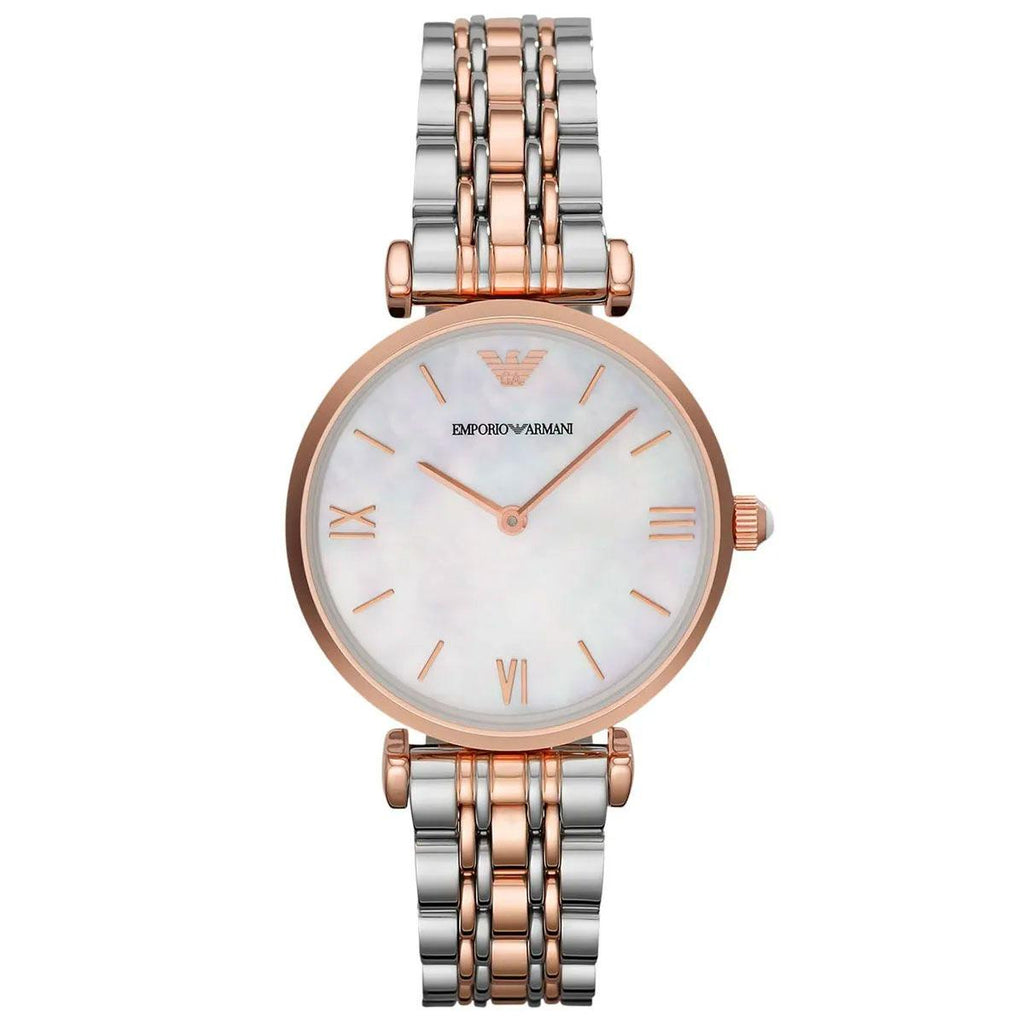 Produktbild av Emporio Armani Mother of Pearl AR1683, damklocka med Ø32 mm boett.