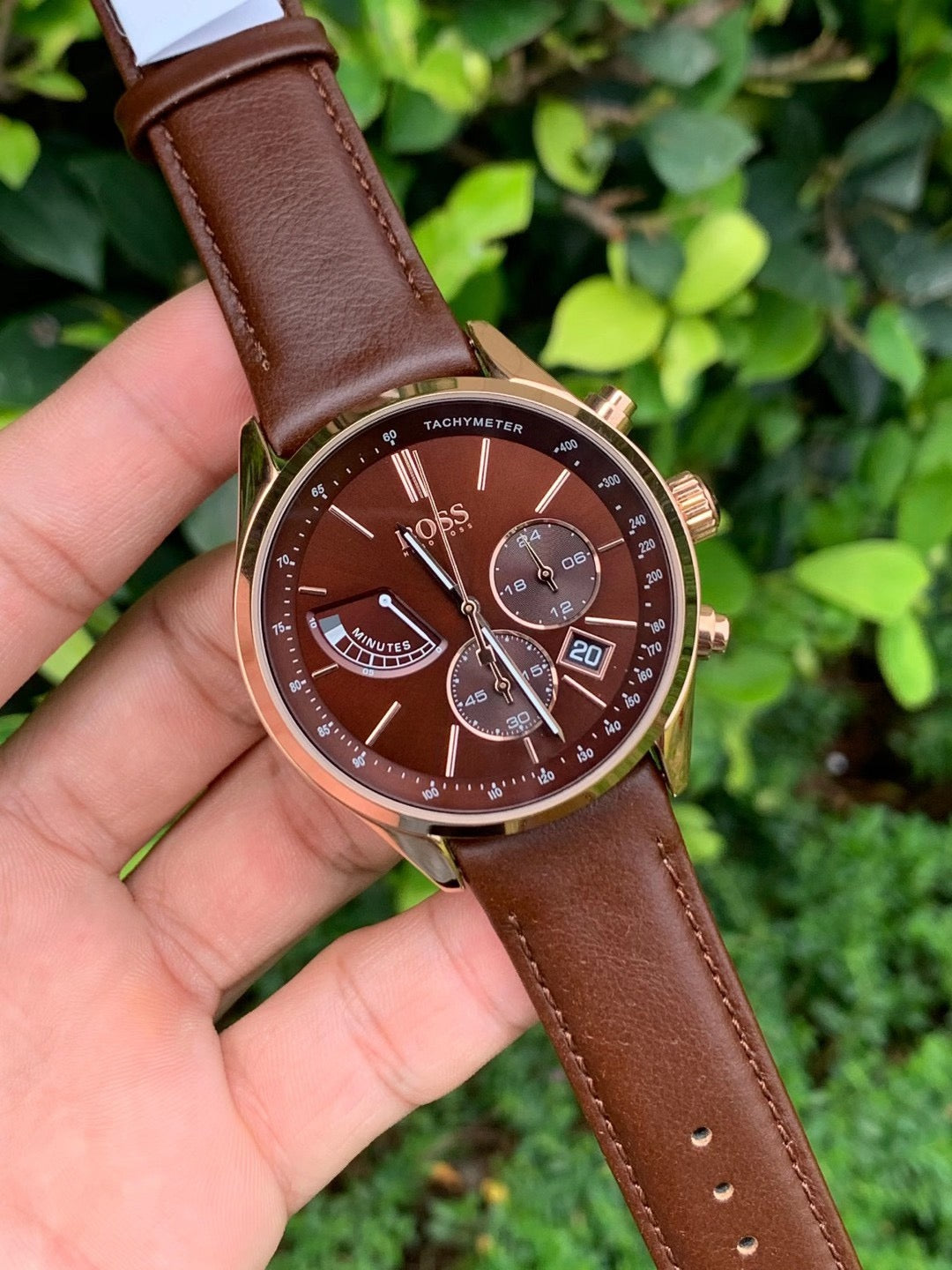 Produktbild av Hugo Boss 1513605, Grand Prix herrklocka med 44 mm boett.