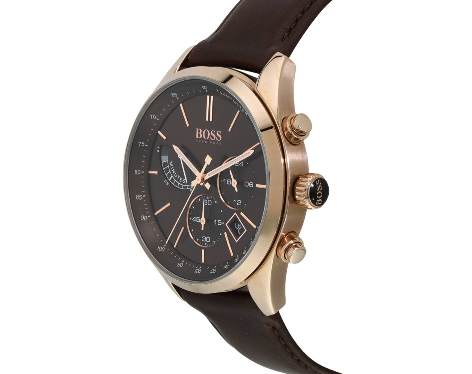 Produktbild av Hugo Boss 1513605, Grand Prix herrklocka med 44 mm boett.