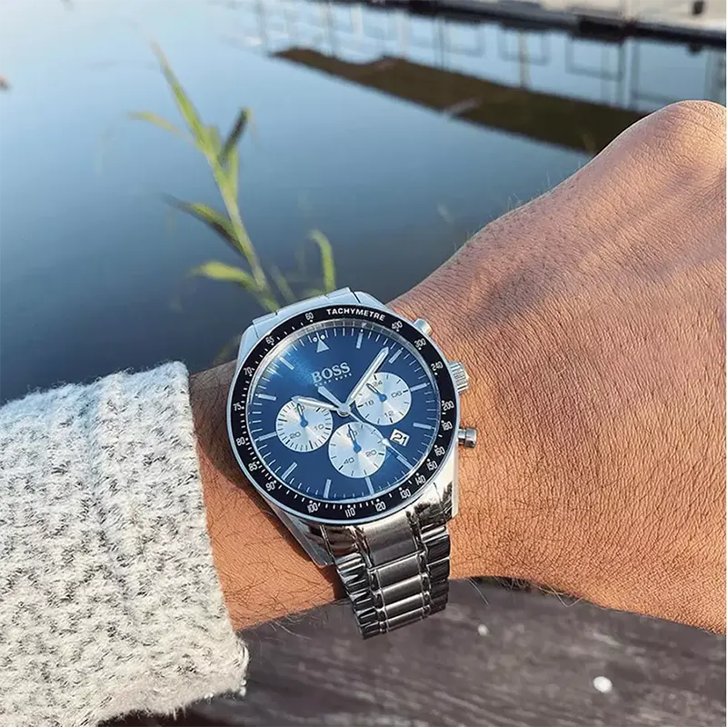 Produktbild av Hugo Boss 1513630, Trophy herrklocka med 44 mm boett.