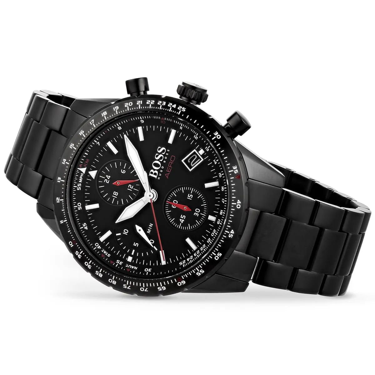 Produktbild av Hugo Boss 1513771, Aero herrklocka med 44 mm boett.