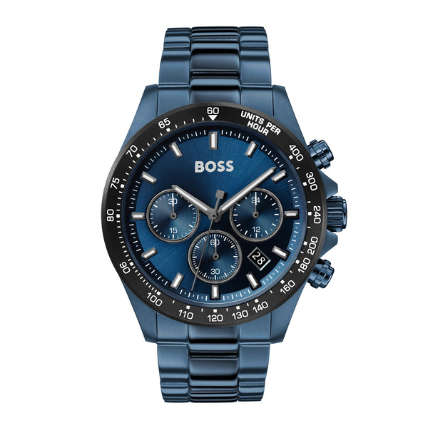 Produktbild av Hugo Boss 1513758, Hero herrklocka med 45 mm boett.