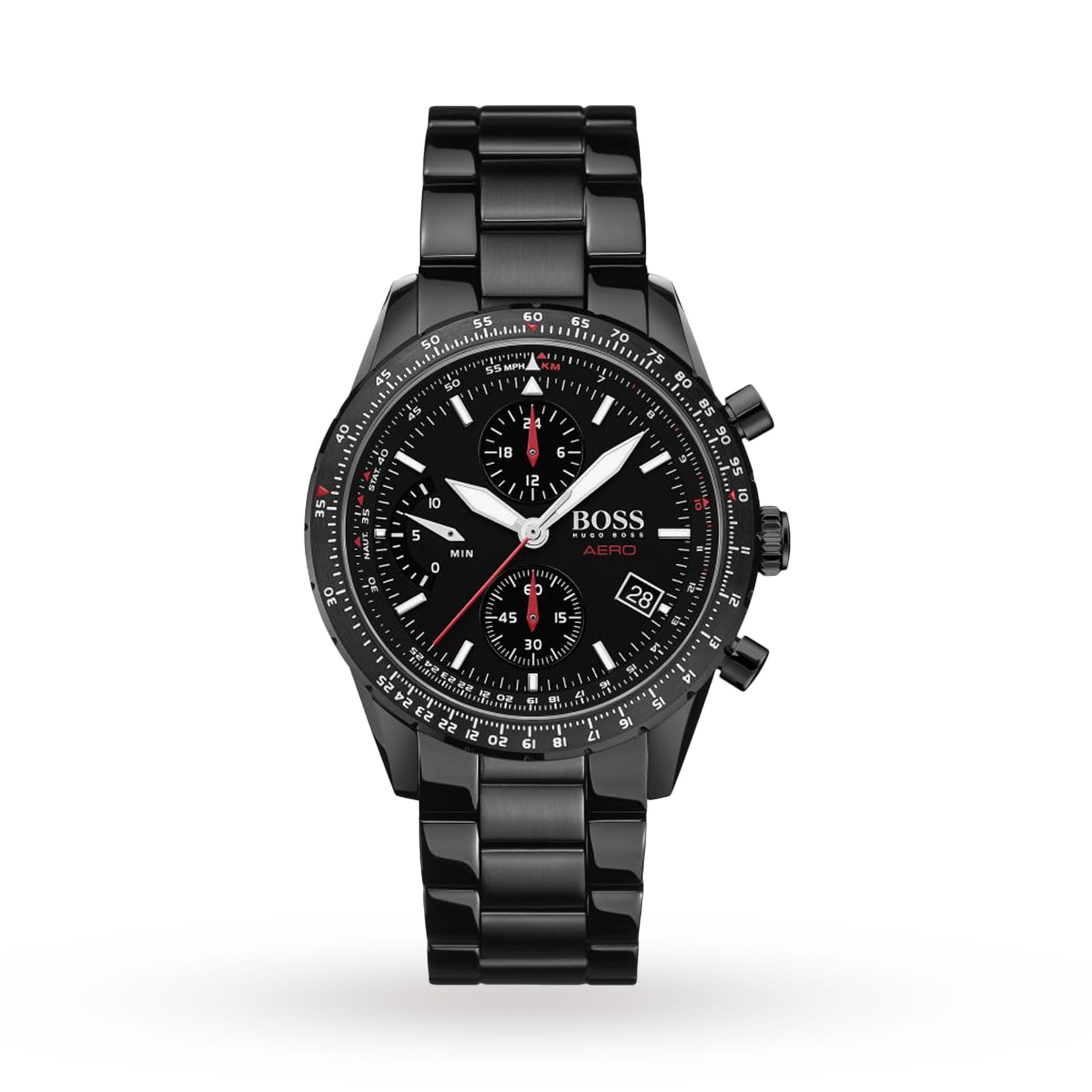 Produktbild av Hugo Boss 1513771, Aero herrklocka med 44 mm boett.