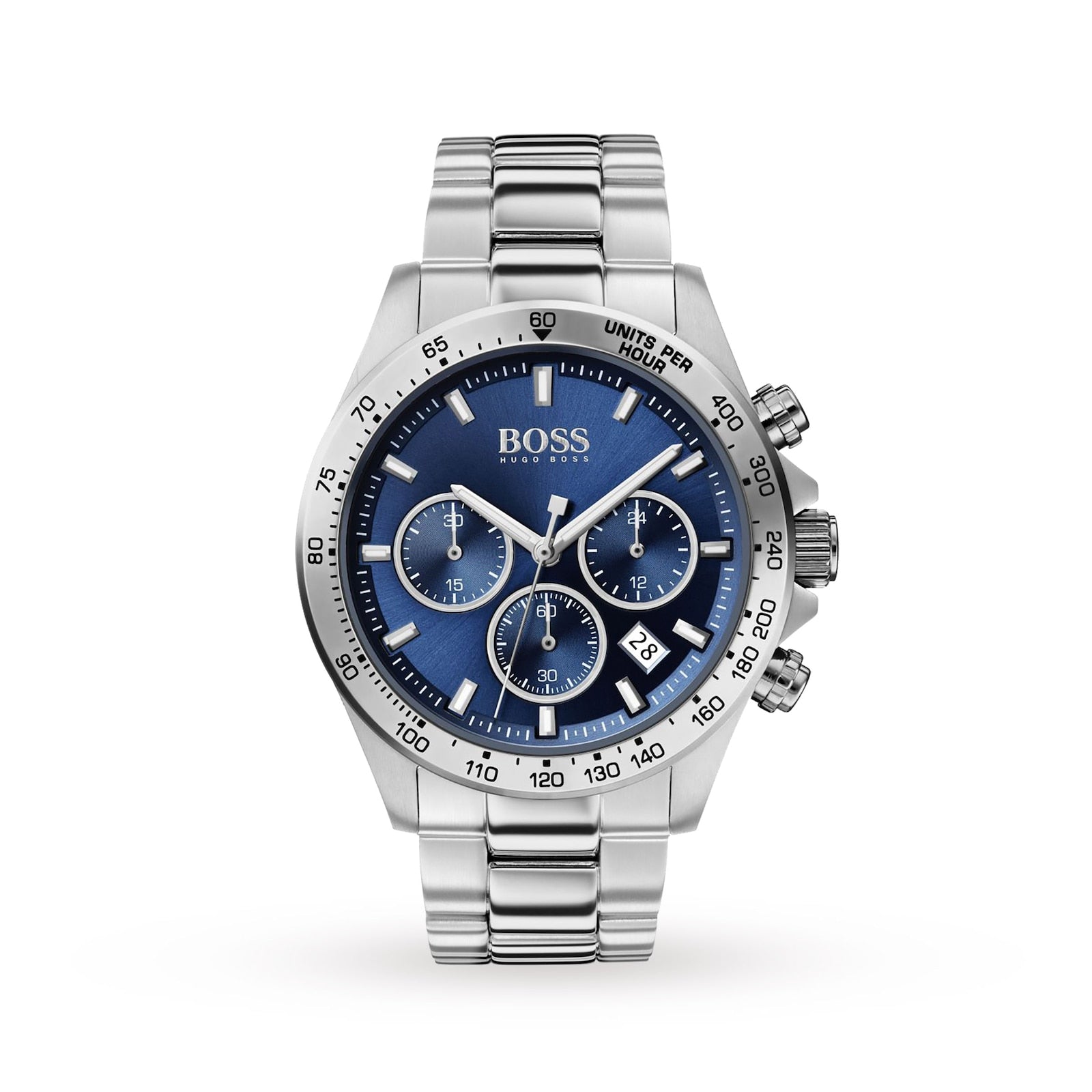 Produktbild av Hugo Boss 1513755, Hero herrklocka med 45 mm boett.