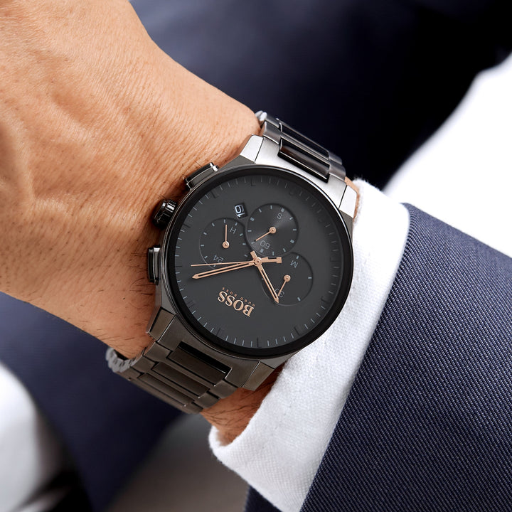 Produktbild av Hugo Boss 1513814, Peak herrklocka med 43 mm boett.