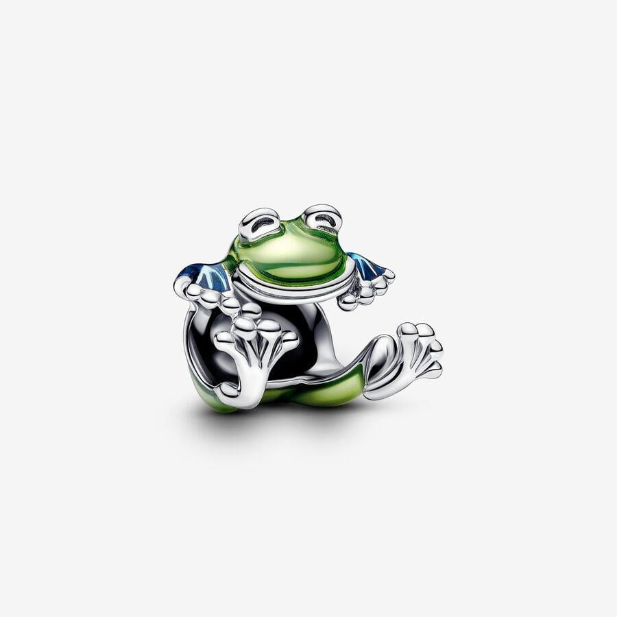 Pandora Climbing Frog Charm WRIST SWEDEN