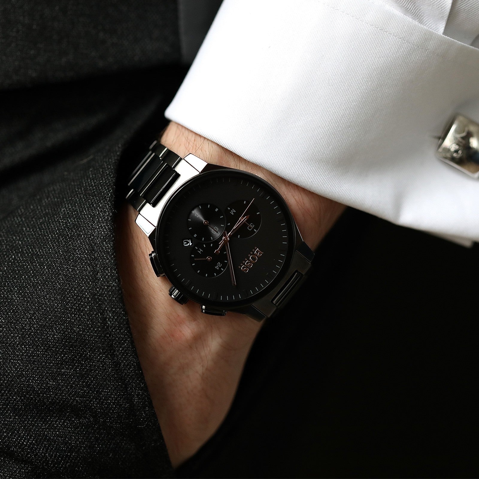 Produktbild av Hugo Boss 1513814, Peak herrklocka med 43 mm boett.